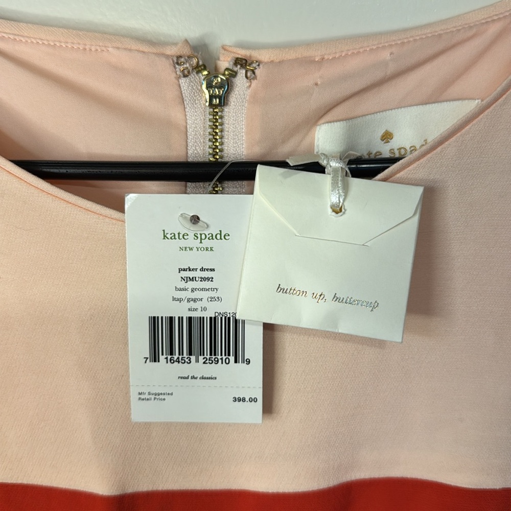 Kate Spade ♠️ Parker Colorblock Sheath Dress Taylor Swift - Picture 9 of 16